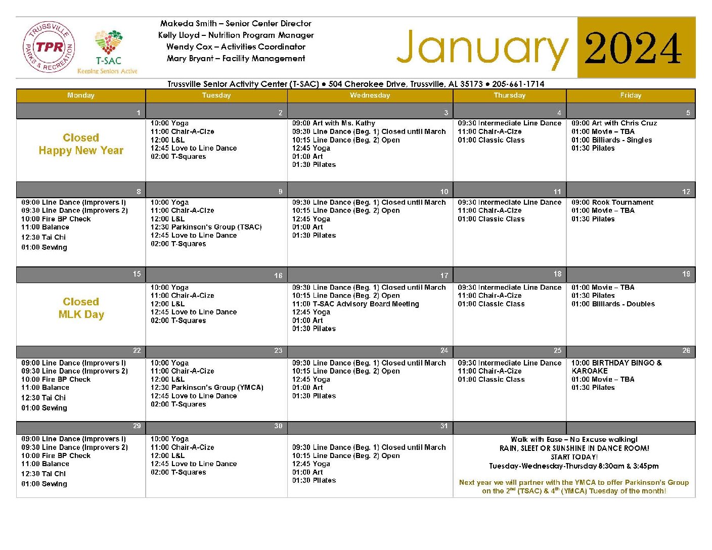 January 2024 Senior Center Calendar - City of Trussville january-2024-senior-center-calendar-city-of-trussville